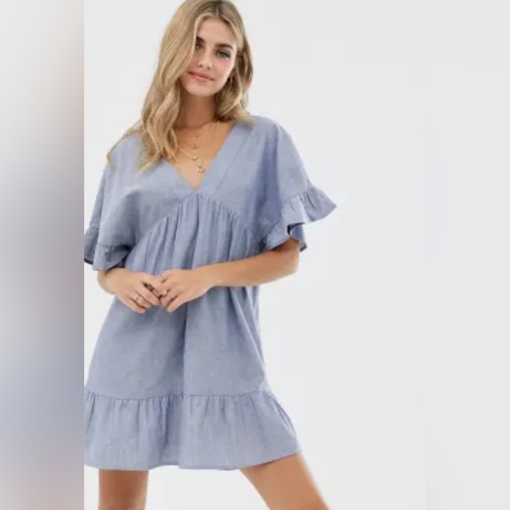 ASOS Denim Blue Fabric